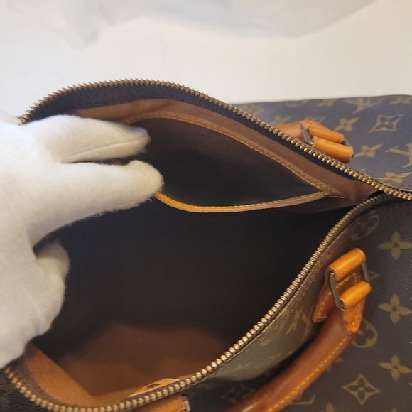 ‼️SOLD‼️SPEEDY 35 | LOUIS VUITTON| TOTE | BOSTON | M41524 Monogram 💯 Authentic! - Picture 13 of 17